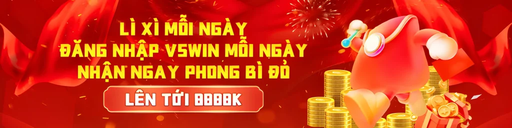 Vswins1 lì xì hội viên tới 8888k